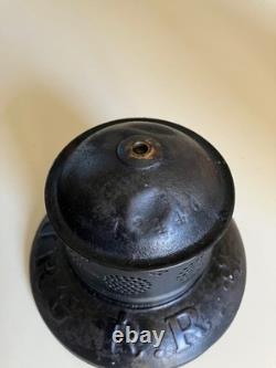 RARE ANTIQUE FITCHBURG RAILROAD LANTERN THOMPSON With FRR GLASS GLOBE ESTATE FIND