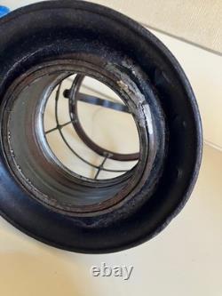 RARE ANTIQUE FITCHBURG RAILROAD LANTERN THOMPSON With FRR GLASS GLOBE ESTATE FIND