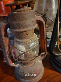 RARE! ANTIQUE lantern Lot X 8 Dietz, Globe, V & O, Sun Brand, Railroad, etc