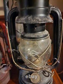 RARE! ANTIQUE lantern Lot X 8 Dietz, Globe, V & O, Sun Brand, Railroad, etc