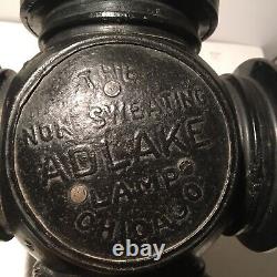 RARE Adlake Non-Sweating Railroad 4 Way Cannonball Reflex Signal Lamp Chicago