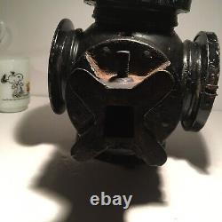 RARE Adlake Non-Sweating Railroad 4 Way Cannonball Reflex Signal Lamp Chicago