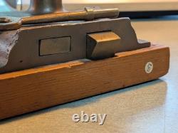 RARE Antique Adlake AT&SF Railroad Lockset Display Architectural Salvage