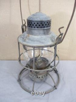 RARE Antique Armspear Railroad Lantern N. Y. N. H. &H. R. R. B. &M. R. R