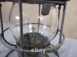 RARE Antique Armspear Railroad Lantern N. Y. N. H. &H. R. R. B. &M. R. R