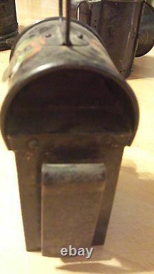 RARE! Antique British RR Lantern CHAS. H ANDREWS Lamp Mfg London Railroad