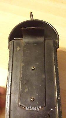 RARE! Antique British RR Lantern CHAS. H ANDREWS Lamp Mfg London Railroad