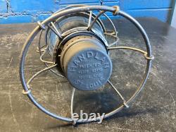 RARE HANDLAN (V. R. R.) VANDALIA VALLEY RAILROAD LANTERN WithETCHED (V. R. R) GLOBE