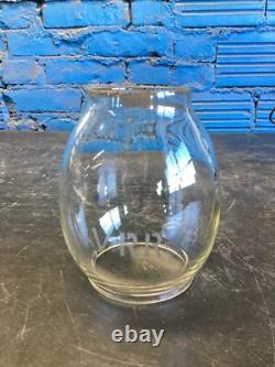 RARE HANDLAN (V. R. R.) VANDALIA VALLEY RAILROAD LANTERN WithETCHED (V. R. R) GLOBE