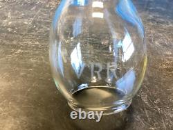 RARE HANDLAN (V. R. R.) VANDALIA VALLEY RAILROAD LANTERN WithETCHED (V. R. R) GLOBE