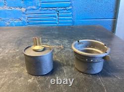 RARE HANDLAN (V. R. R.) VANDALIA VALLEY RAILROAD LANTERN WithETCHED (V. R. R) GLOBE