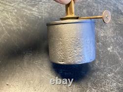 RARE HANDLAN (V. R. R.) VANDALIA VALLEY RAILROAD LANTERN WithETCHED (V. R. R) GLOBE