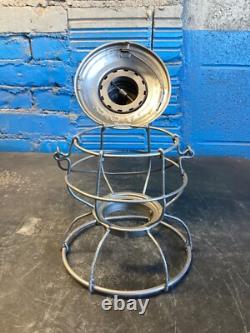 RARE HANDLAN (V. R. R.) VANDALIA VALLEY RAILROAD LANTERN WithETCHED (V. R. R) GLOBE