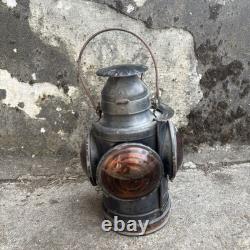 RARE Handlan St. Louis USA Railroad Lantern Antique 4 Way Switch