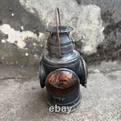 RARE Handlan St. Louis USA Railroad Lantern Antique 4 Way Switch