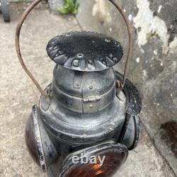 RARE Handlan St. Louis USA Railroad Lantern Antique 4 Way Switch