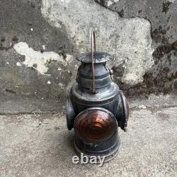 RARE Handlan St. Louis USA Railroad Lantern Antique 4 Way Switch