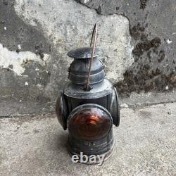 RARE Handlan St. Louis USA Railroad Lantern Antique 4 Way Switch