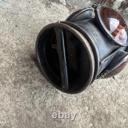 RARE Handlan St. Louis USA Railroad Lantern Antique 4 Way Switch