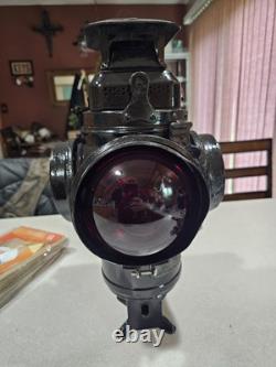 RARE (Stamped) ADLAKE NON Sweating RAILROAD LANTERN