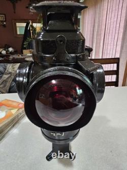 RARE (Stamped) ADLAKE NON Sweating RAILROAD LANTERN