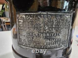 RARE (Stamped) ADLAKE NON Sweating RAILROAD LANTERN