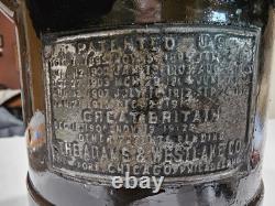 RARE (Stamped) ADLAKE NON Sweating RAILROAD LANTERN
