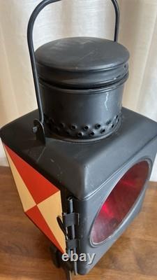 RARE UNUSED 1984 DDR German Railway Lantern Fortschritt Ueckermünde Adlake