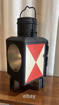 RARE UNUSED 1984 DDR German Railway Lantern Fortschritt Ueckermünde Adlake