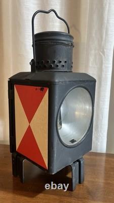 RARE UNUSED 1984 DDR German Railway Lantern Fortschritt Ueckermünde Adlake