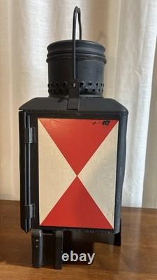 RARE UNUSED 1984 DDR German Railway Lantern Fortschritt Ueckermünde Adlake