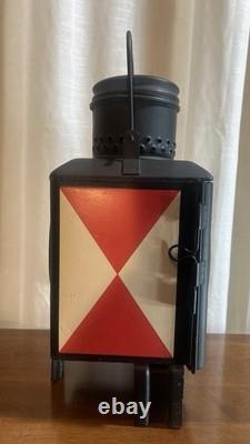 RARE UNUSED 1984 DDR German Railway Lantern Fortschritt Ueckermünde Adlake