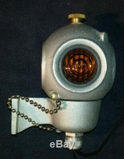 RAREVintage Pyle National Railroad Train Caboose Red/Amber Lantern Lamp Signal