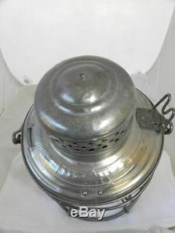 ROCK ISLAND LINES RAILROAD LANTERN Clear Cast CNX Lantern Globe