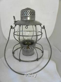 ROCK ISLAND LINES RAILROAD LANTERN Clear Cast CNX Lantern Globe