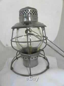 ROCK ISLAND LINES RAILROAD LANTERN Clear Cast CNX Lantern Globe