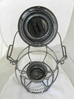 ROCK ISLAND LINES RAILROAD LANTERN Clear Cast Globe