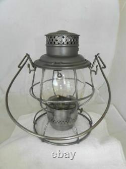 ROCK ISLAND LINES RAILROAD LANTERN Clear Cast Globe