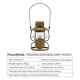 Railroad Camping Lantern Outdoor Lights Emotion Vintage Kerosene Oil Lamp New