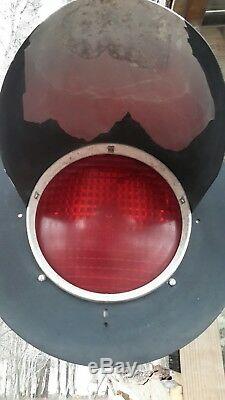 Railroad Crossing Signal Light Modern Ind. Ready to mount witharm. 120v wall plug