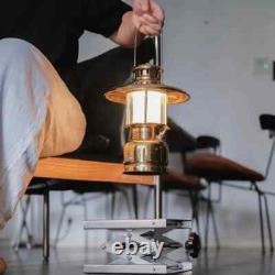 Railroad LED LanternRechargeable & Battery Operated Brass Camping Lantern