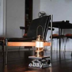 Railroad LED LanternRechargeable & Battery Operated Brass Camping Lantern