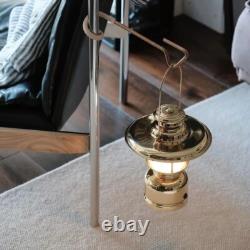 Railroad LED LanternRechargeable & Battery Operated Brass Camping Lantern