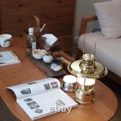 Railroad LED LanternRechargeable & Battery Operated Brass Camping Lantern