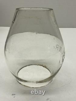 Railroad Lantern C. St. P. M&O Ry Adlake Tall Globe With C&NW Ry Cast Globe