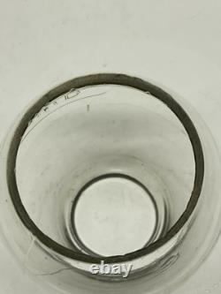 Railroad Lantern C. St. P. M&O Ry Adlake Tall Globe With C&NW Ry Cast Globe