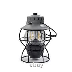 Railroad Lantern, Camping Lantern or Outdoor Light, Rechargable Battery, Vint