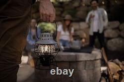 Railroad Lantern, Camping Lantern or Outdoor Light, Rechargable Battery, Vint