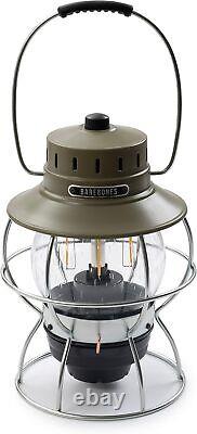 Railroad Lantern Camping Lanterns with Rechargeable Battery Outdoor Lig