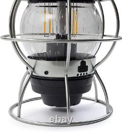 Railroad Lantern Camping Lanterns with Rechargeable Battery Outdoor Lig